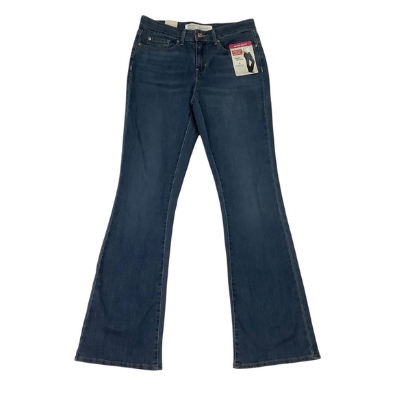 Levi’s NWT Women’s Mid-Rise Bootcut Blue Jeans Size 4 M / 27 - Picture 1 of 8